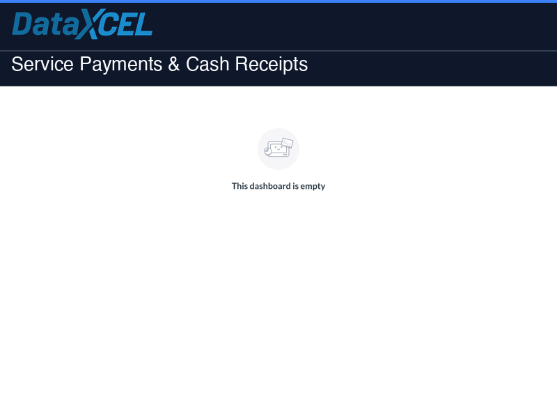 Service Payments & Cash Receipts